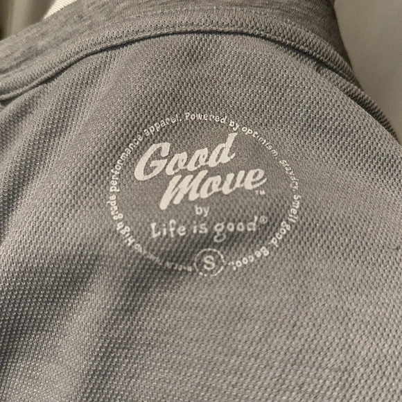 Good Move by Life Is Good running man graphic long sleeve shirt size small - Picture 3 of 4